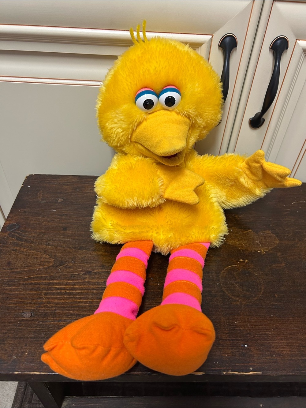 Vintage Big Bird Hand Puppet By Applause